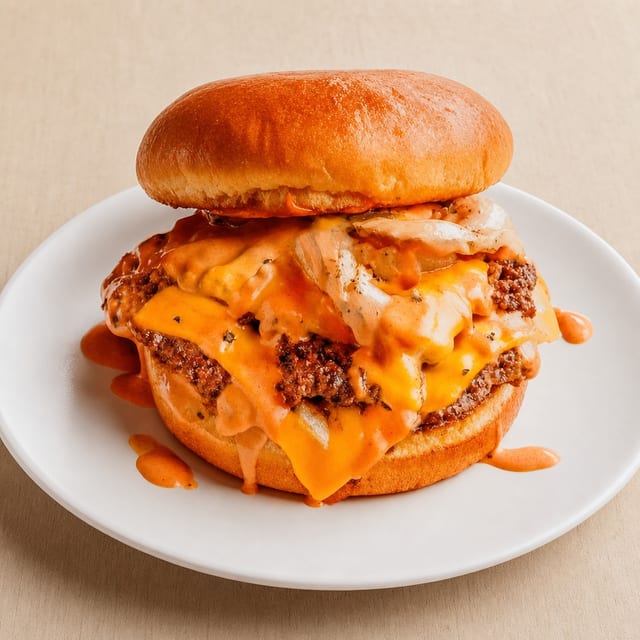 Smack Burger Combo.