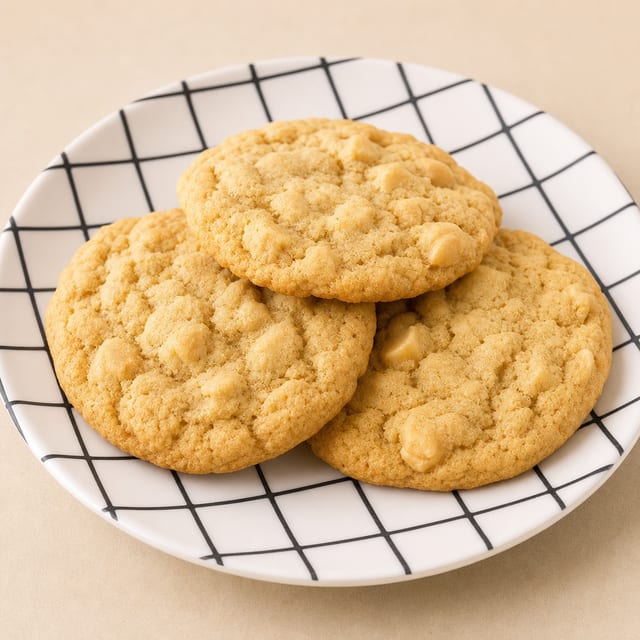 3 Pcs Peanut Butter Cookies.