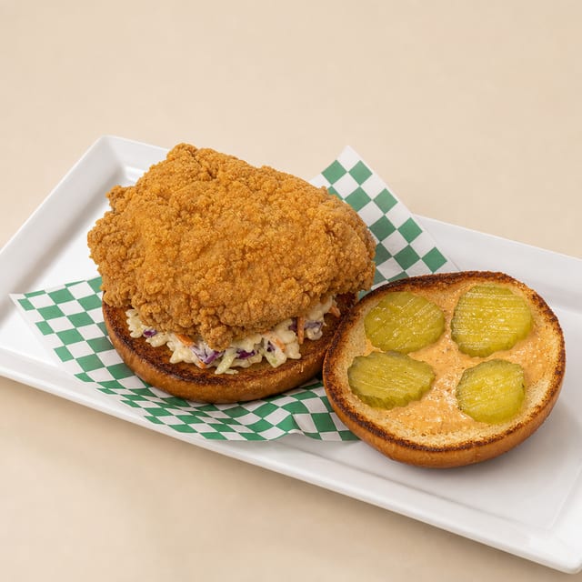 Cajun Catdaddy Sandwich.