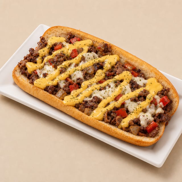 Philly Cheesesteak (8").