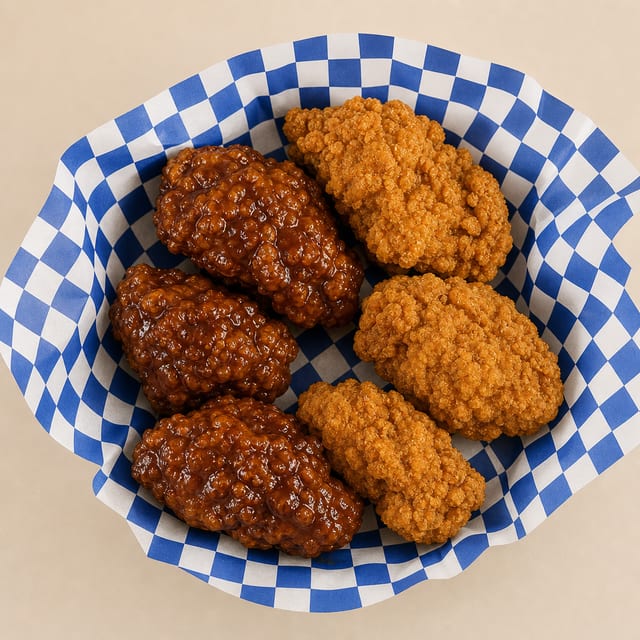 6 pc Boneless.