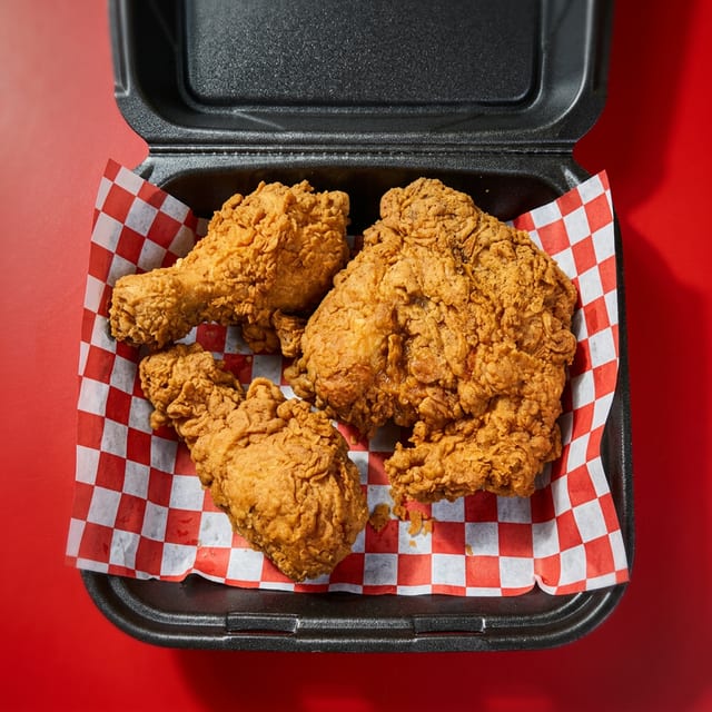 2 Pc Dark and Medium Fries.